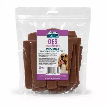 PETITTO ganzenplakjes hondensnacks