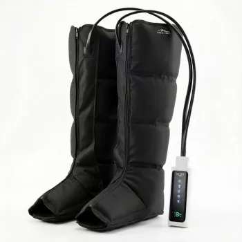 MEDIA-TECH MT6542 luchtcompressie lymfedrainage-massager met instelbare druk en 3 programma's