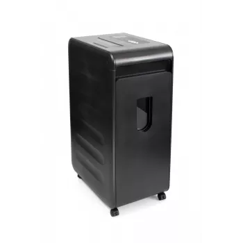 WALLNER MR 4020 C2 papierversnipperaar met partikelsnede, P-4, 10 vel, 20 L, zwart