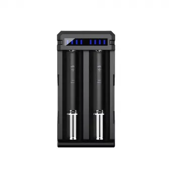 XTAR SC2 USB-C Li-ion 18650 batterijlader, 3,7 V