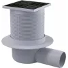 DEANTE KOS_N01C RVS puntafvoerrooster 150x150 mm