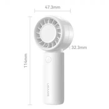 USAMS BC Series Handventilator, Wit, 500mAh