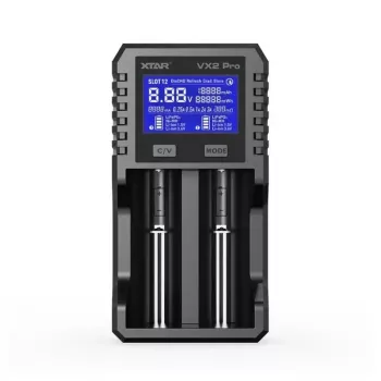 XTAR VX2 PRO KT Li-ion/LiFePO4/Ni-MH 18650 batterijlader