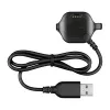 Garmin Forerunner 20/25 oplaadklem datakabel - 1m USB-A naar propriëtaire klem, zwart