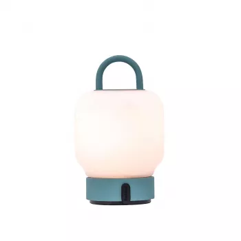 KOODUU LOOME Oplaadbare lamp, turkoois