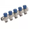 Caleffi 5R Series thermostatische mengklep 3/4 inch NPT ingang x 1/2 inch NPT uitgang, loodvrij messing, ASSE 1017