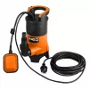 NEO TOOLS 04-745 dompelpomp voor vuil water 400W, 8000 l/h, 5 m opvoerhoogte, vlotter, 10 m kabel