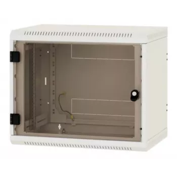 Triton RBA-09-AS4-CAX-A1 19 inch wandbehuizing 9U, 600x395mm, uit één stuk, grijs