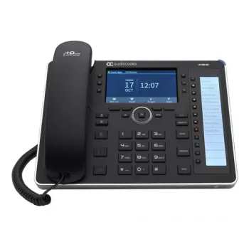 AudioCodes 445HD - VoIP-telefoon met nummerweergave/wisselgesprek