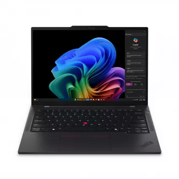 Lenovo ThinkPad T14s Gen 6 Snapdragon® X Elite X1E-78-100 512GB SSD 32GB 14 (1920x1200) TOUCHSCREEN WIN11 Pro ZWART achtergrondverlicht toetsenbord FP-reader 1YW