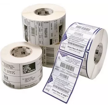Zebra Z-Perform 1000D - wit - papier - thermisch direct - permanent - rechthoekig (880183-031D)