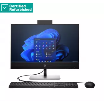 RENEW SILVER HP Pro 440 G9 AIO All-in-One - i5-14500T, 16GB, 512GB SSD, 23,8 FHD Non-Touch AG, in hoogte verstelbaar, DVD-RW, USB-muis, Win 11 Pro, 1 jaar