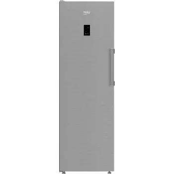 BEKO vriezer B3RMFNE314XB, energie-efficiëntieklasse E, 186,5 cm, 286L, inox kleur