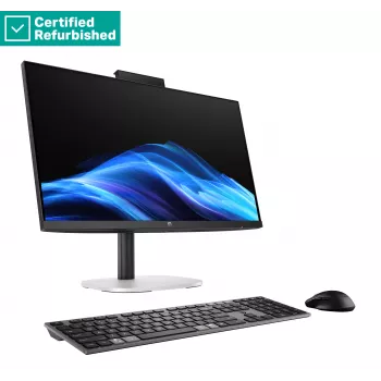 RENEW SILVER HP ProStudio 4 AIO All-in-One 24 - Ultra 5-235, 16GB, 512GB SSD, 23,8 inch FHD non-touch AG, in hoogte verstelbaar, USB-muis, Win 11 Pro, 1 jaar