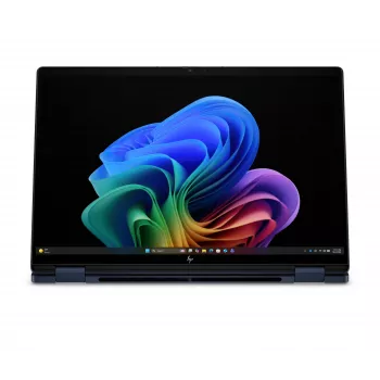 HP OmniBook X Flip x360 NG AI 14-kc0001nnx - Ryzen AI 7 450, 32GB LPDDR5X 8533 on-board, 1TB, touch/14,0 3K (2880x1800) OLED Brightview LBL, Atmospheric Blue - 5MP IR TNR, zonder 65W AC-adapter, Win 11 Home, 1 jaar