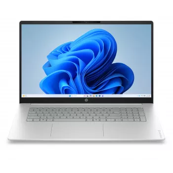 HP OmniBook 3 17-dp0008nnx - Ryzen 5 40, 16GB LPDDR5 5500 on-board, 512GB PCIe Value, 17,3 FHD (1920x1080) antiglare IPS 300 nits, Glacier Silver DF+ - 1080p TNR, zonder 45W AC-adapter, Win 11 Home, 1 jaar