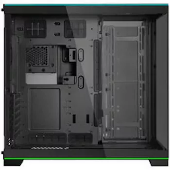 Lian Li O11D EVO RGB pc-behuizing bundel + HydroShift II LCD-S 360TL AiO + 6x UNI FAN SL-INF 120 Reverse Blade ventilator + UNI HUB SL-INF - zwart