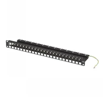 BLACKBOX CAT6A BLANK PATCH PANEL, 24-PORT - 24 POORT