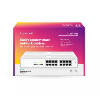 HPE Networking Instant On-switch 16p Gigabit 1430