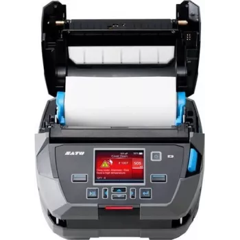 SATO PW4NX DT203DPI standaard USB Bluetooth WLAN dispenser riemclip voeding - etiketten-/labelprinter - Bluetooth