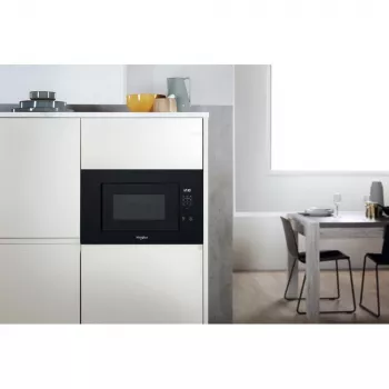 WHIRLPOOL inbouw-magnetron WMF200G NB, 20L, zwart