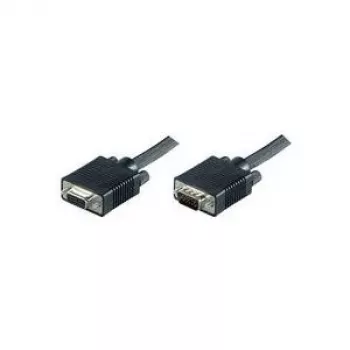 Microconnect MONGH1B Videokabel-adapter 1 m SVGA HD15 zwart