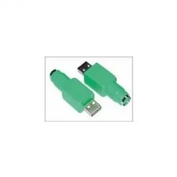 Kabeladapter Microconnect USBAPS2F USB naar PS/2 groen