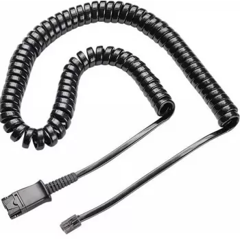 Kabel POLY U10P-S zwart 67g licht betrouwbare connectiviteit