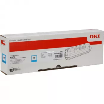 OKI-tonercartridge - 10 duizend pagina's - cyaan