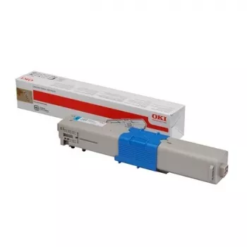 OKI 46490607 (C532/C542/MC573) tonercartridge, 6.000 pagina's, cyaan