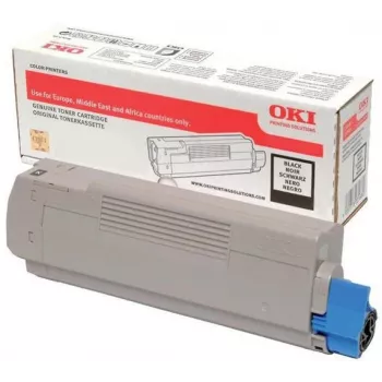 OKI 46507508 (C612) tonercartridge, 8.000 pagina's, zwart