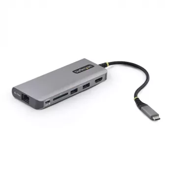 StarTech.com USB-C multiport hub met 2x DisplayPort, HDMI, 100W PD, 140W totaalvermogen