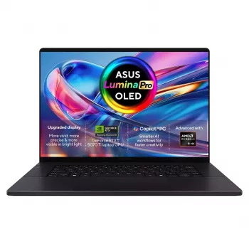 ASUS ProArt P16 H7606WR-SE058X laptop, AMD Ryzen AI 9 HX 370, 16,0 inch 4K 120Hz 1600nits anti-reflecterend, 32GB LPDDR5X, 1TB SSD, GeForce RTX 5070 Ti 12GB, FHD-camera, 90WHrs, Windows 11 Pro, aluminium Nano Black