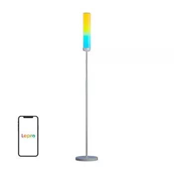 Lepro O1 AI vloerlamp - slimme staande lamp, 2000 lumen, RGB+CCT, Wi-Fi, compatibel met Alexa/Google Assistant