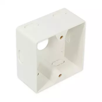 GoodConnections opbouwbehuizing 80x80x40mm parelwit RAL 1013 GC-N0029