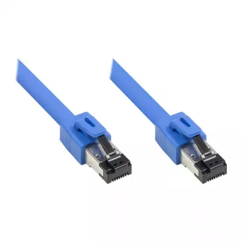 GoodConnections RNS® patchkabel Cat. 8.1, S/FTP, PiMF, halogeenvrij (LSZH), 2000MHz, 40Gbit/s, blauw, 2m