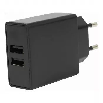 FLEPO NT-USB-103 USB-oplader 2-poorts 100-240V AC naar 5V DC 3A 15W wit