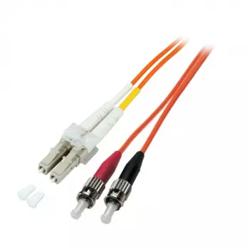 EFB-Elektronik Duplex Jumper LC-ST 50/125µm OM2 LSZH Oranje 2,0mm 5m
