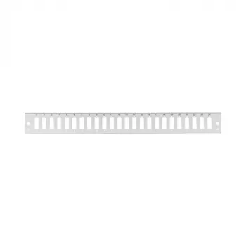 EFB Elektronik Frontplaat 24 x SC duplex/LC quad verticaal, grijs