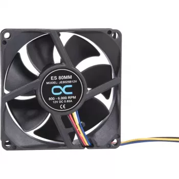 Alphacool ES 80mm 800-6000 RPM ventilator 80x80x25mm (zwart, dubbel kogellager, PWM, 80 mm)