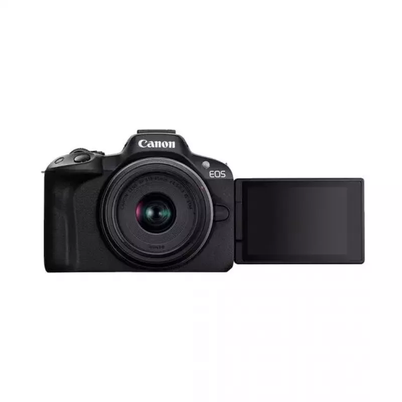Canon EOS R50 digitale camera zwart