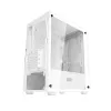 Darkflash M305 mini-tower computerbehuizing wit (zonder ventilatoren)