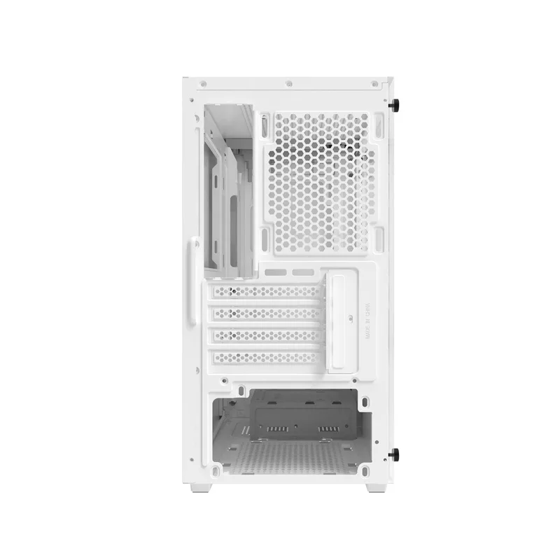Darkflash M305 mini-tower computerbehuizing wit (zonder ventilatoren)