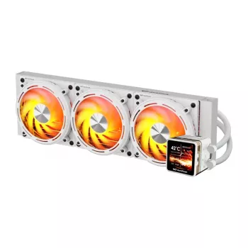 Darkflash DE360 CPU-waterkoeling, wit