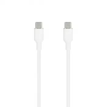 SEEK TOTI USB-C naar USB-C siliconenkabel 1m 3A wit