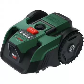 Bosch VISIMOW18V-200 grasmaairobot 18V met 5,0Ah accu, reservemes, groen/zwart