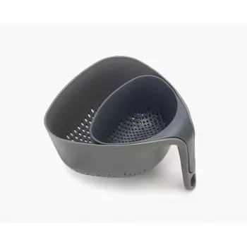 Joseph Joseph Nest vergiet set grijs 2-delig