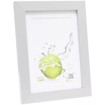 Deknudt S66KD1 P1 13x18 houten fotolijst zilver met passe-partout