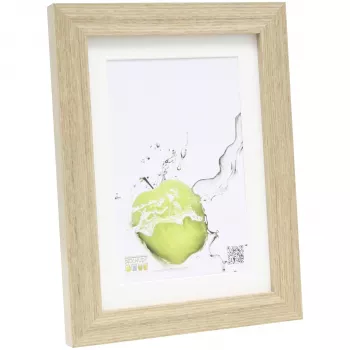 Deknudt S66KH1 P1 20x30 houten fotolijst eiken met passe-partout