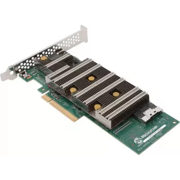 Microchip Adaptec SmartRAID 3204-8i/e 4GB SAS/NVMe 8-poorts PCIe x8 24 Gbps low profile RAID-controller